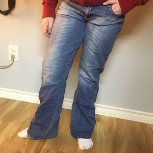 Blue notes low rise jeans